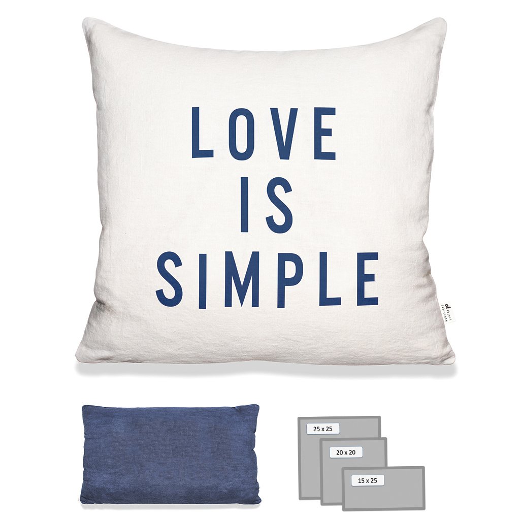 LOVE IS SIMPLE IN WHITE