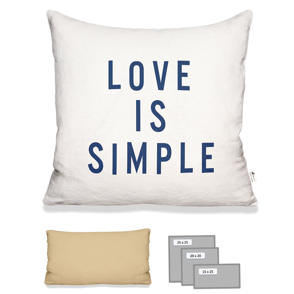 LOVE IS SIMPLE IN WHITE