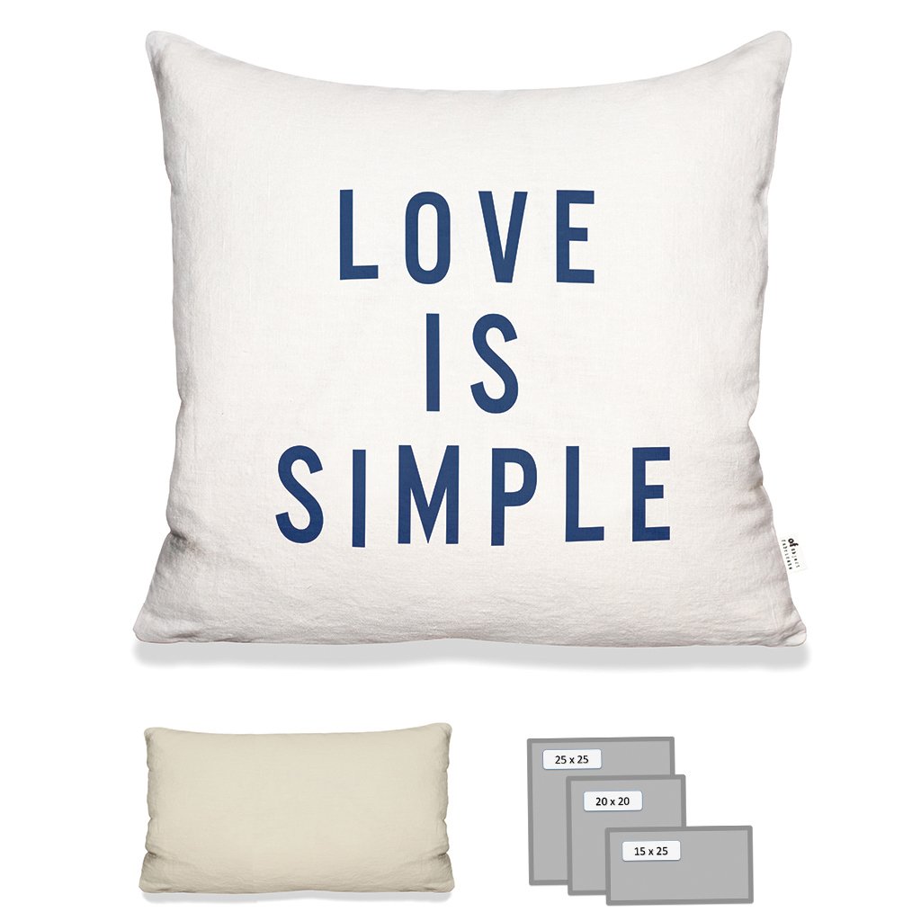 LOVE IS SIMPLE IN WHITE