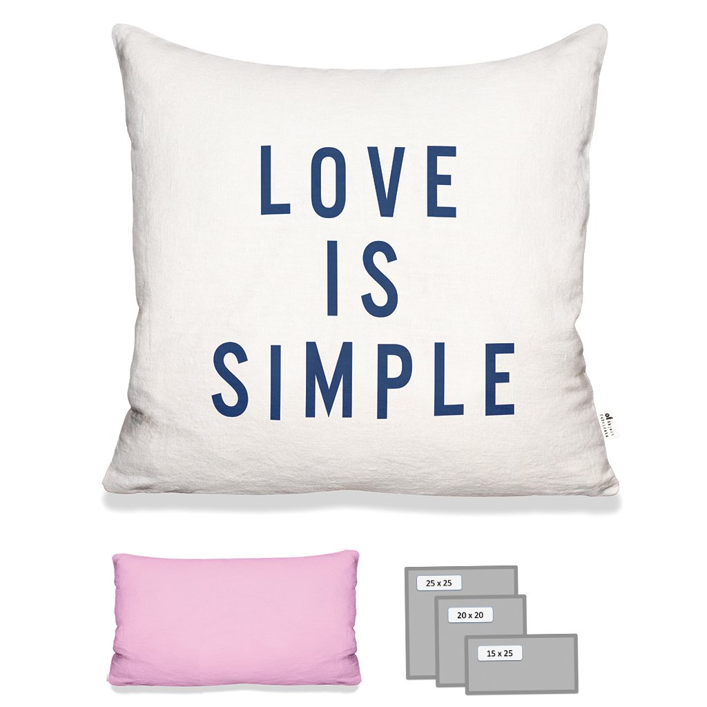 LOVE IS SIMPLE IN WHITE