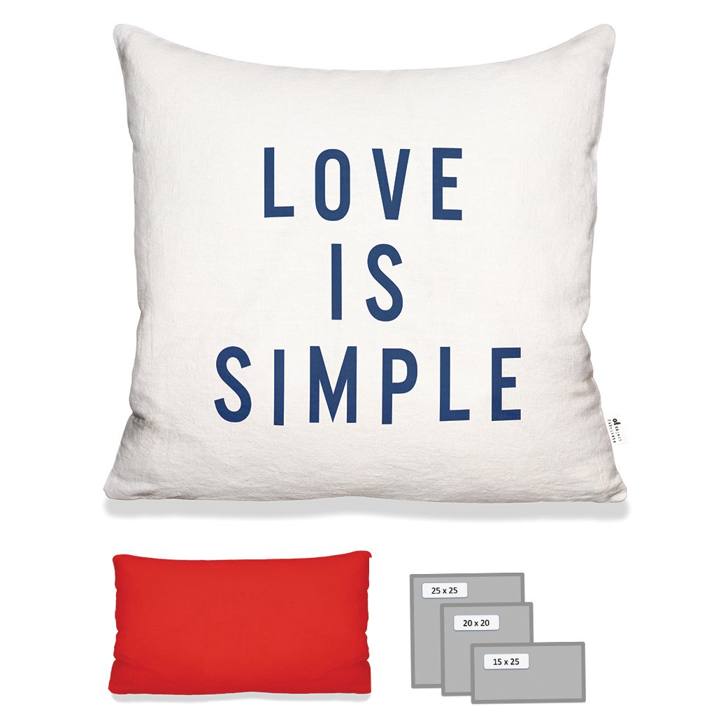 LOVE IS SIMPLE IN WHITE
