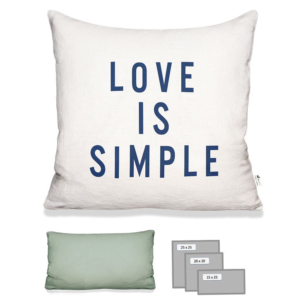 LOVE IS SIMPLE IN WHITE