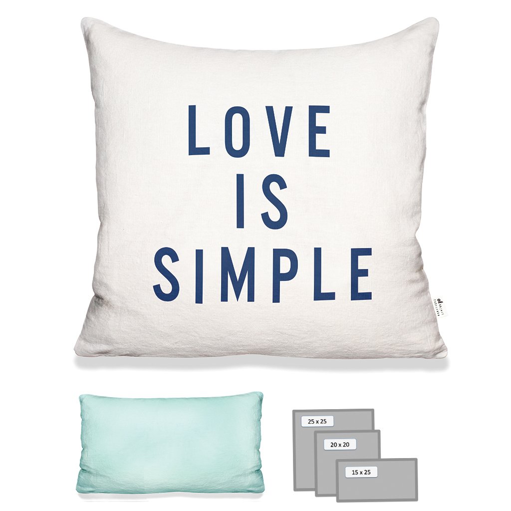 LOVE IS SIMPLE IN WHITE