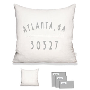 Atlanta Pillow in White