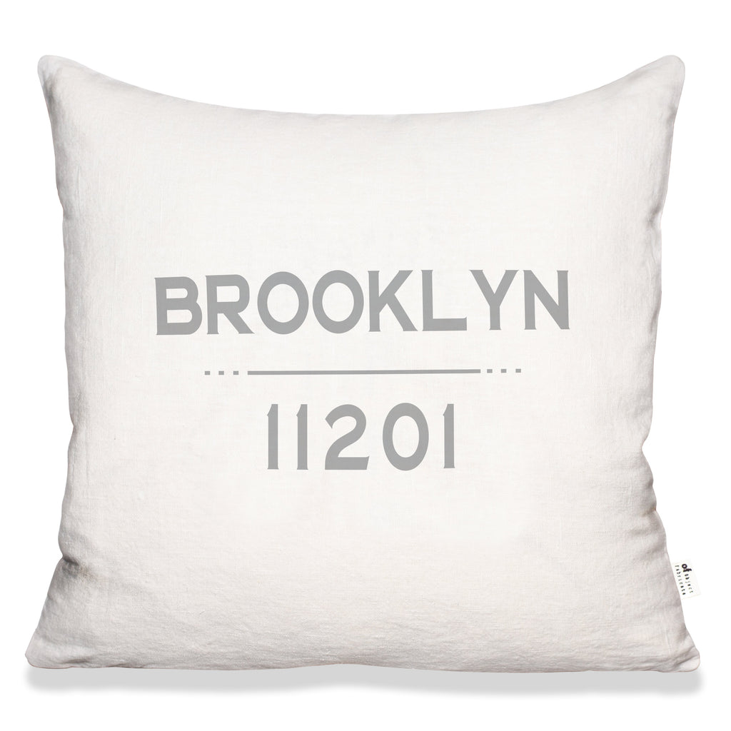 Brooklyn Pillow in White