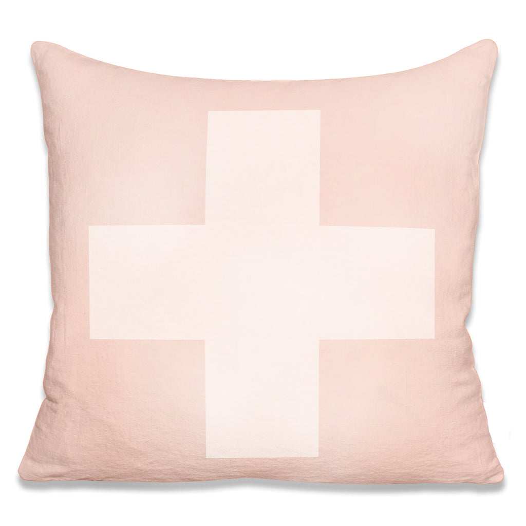 Swiss Cross in Pink