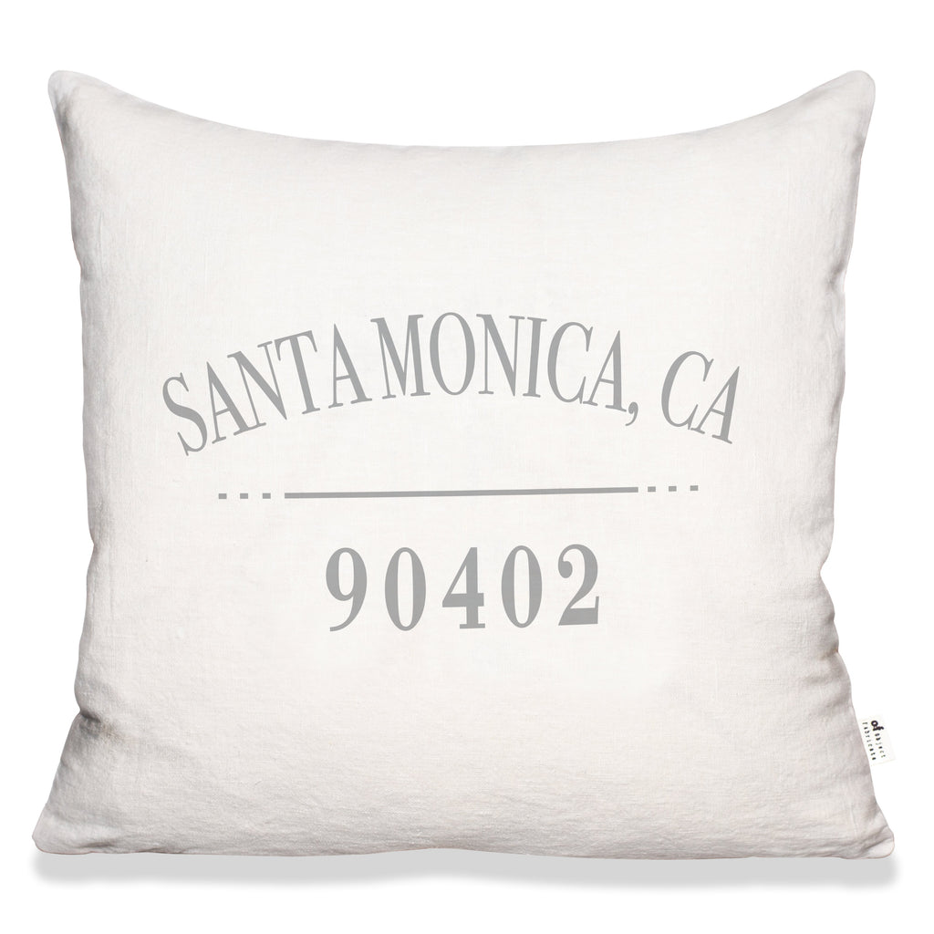 Santa Monica Pillow in White