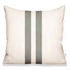 Striped Pillow in Ecru