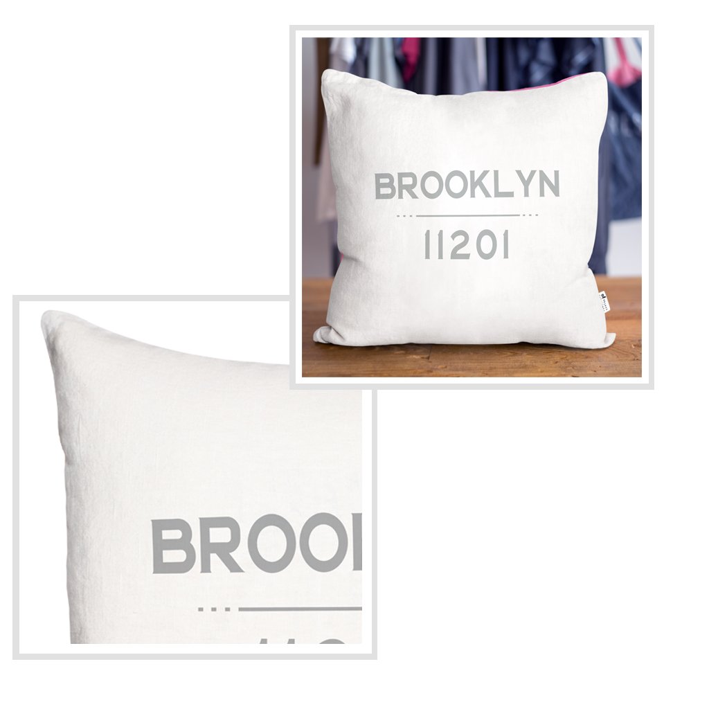 Brooklyn Pillow in White