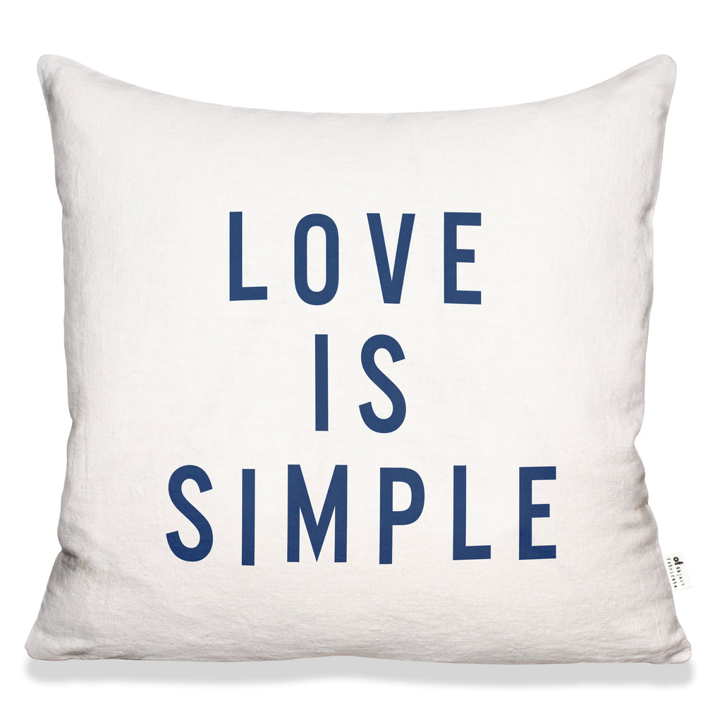 LOVE IS SIMPLE IN WHITE