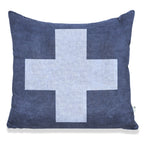 Swiss Cross in Blue