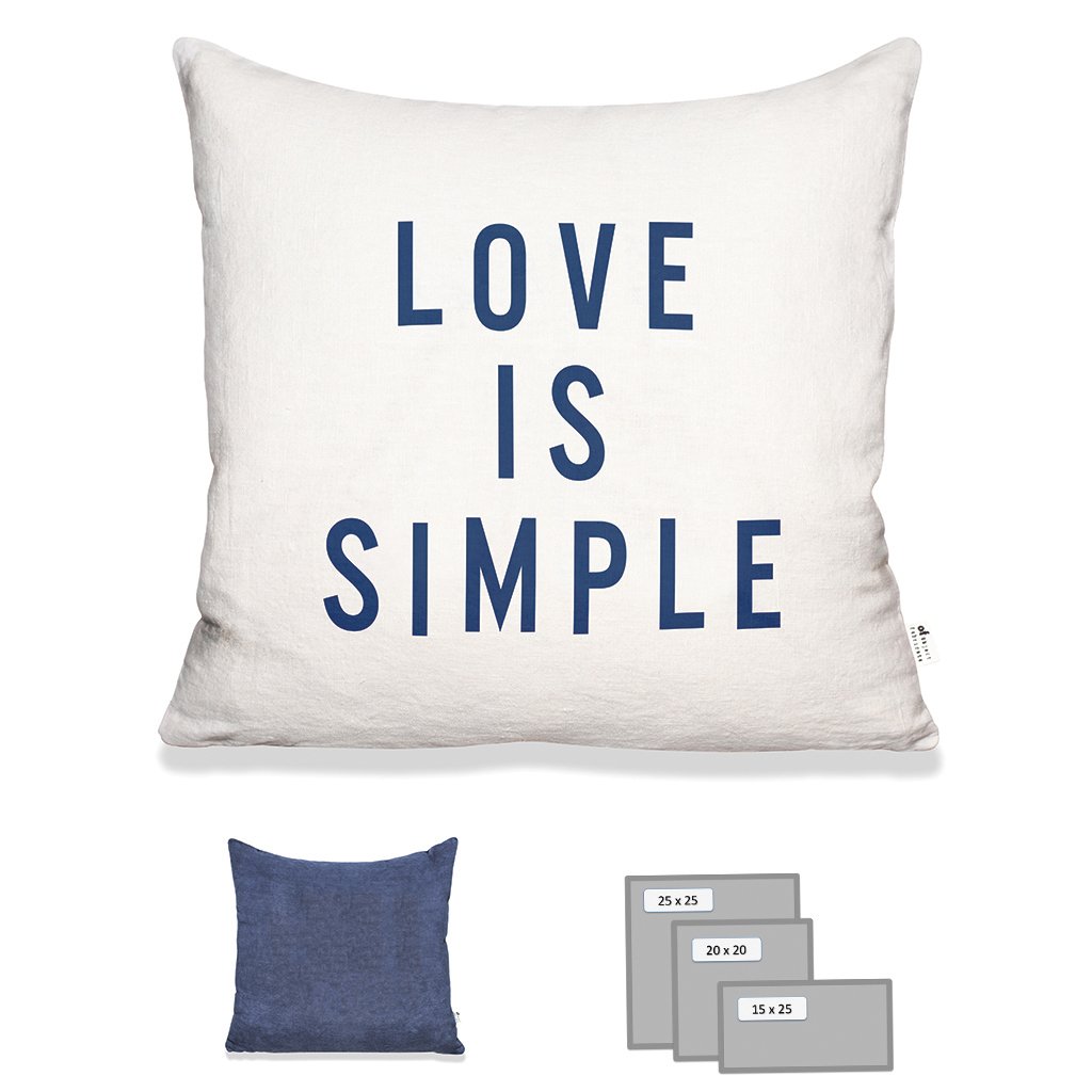 LOVE IS SIMPLE IN WHITE
