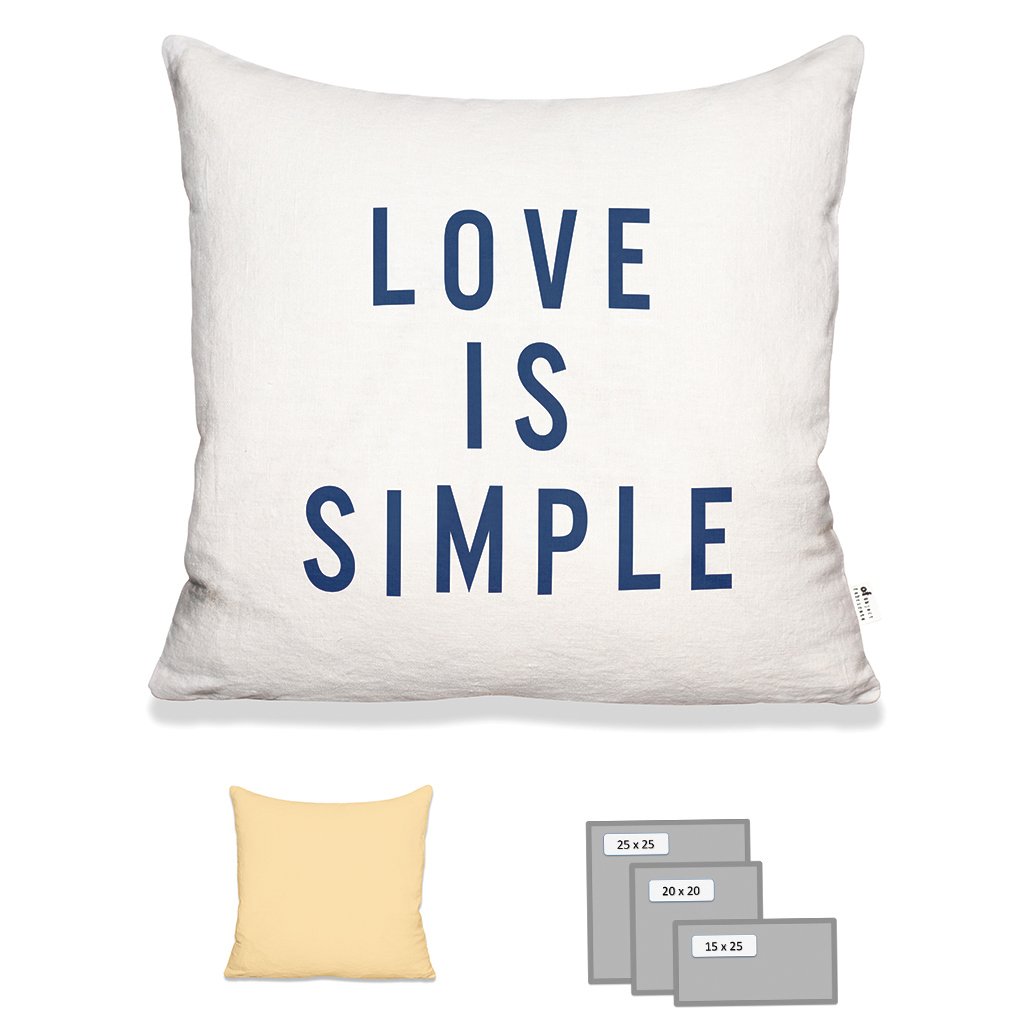 LOVE IS SIMPLE IN WHITE