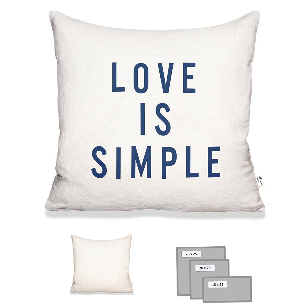 LOVE IS SIMPLE IN WHITE
