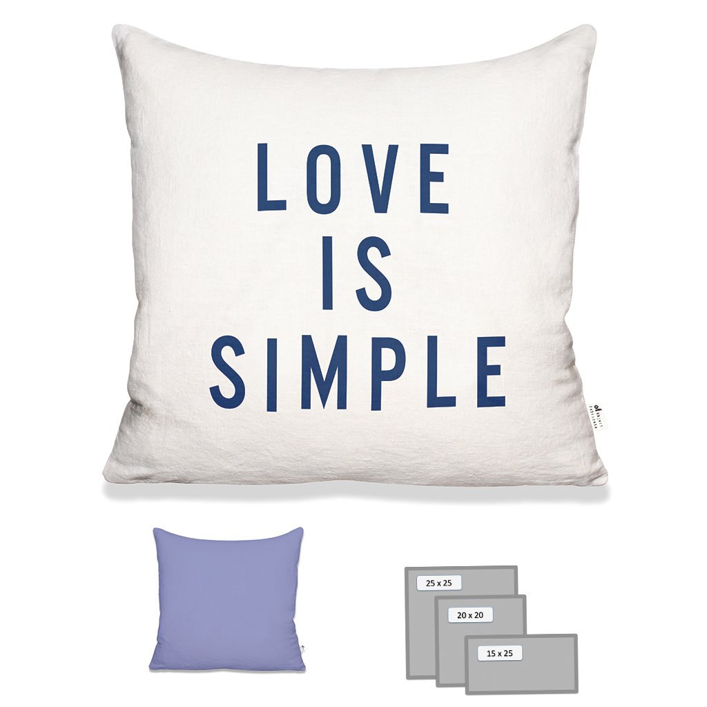 LOVE IS SIMPLE IN WHITE