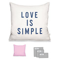 LOVE IS SIMPLE IN WHITE