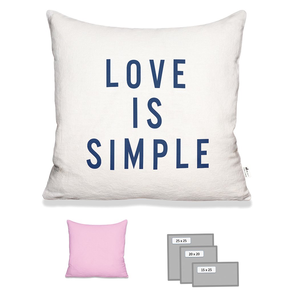 LOVE IS SIMPLE IN WHITE