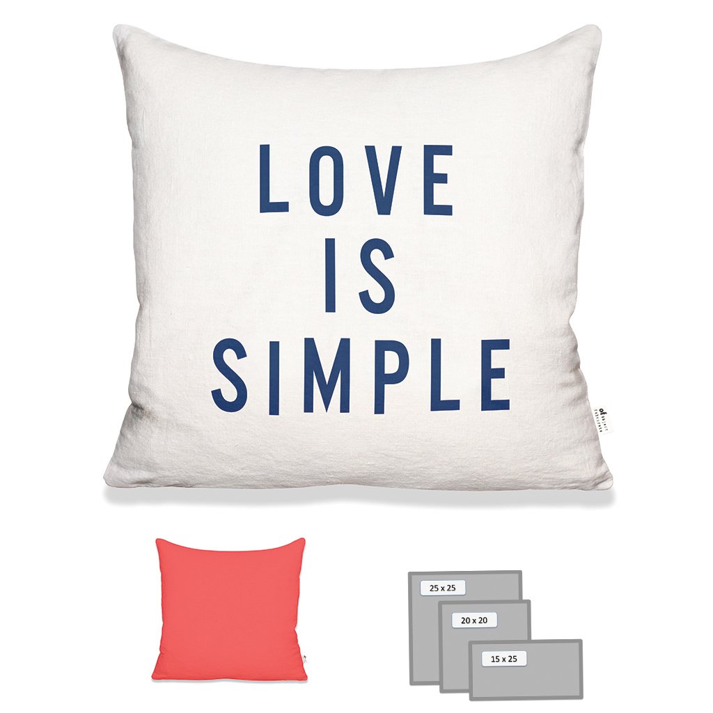 LOVE IS SIMPLE IN WHITE
