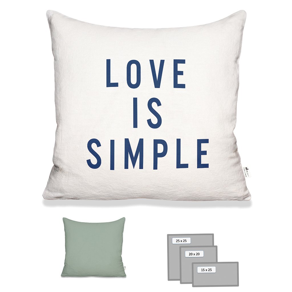 LOVE IS SIMPLE IN WHITE