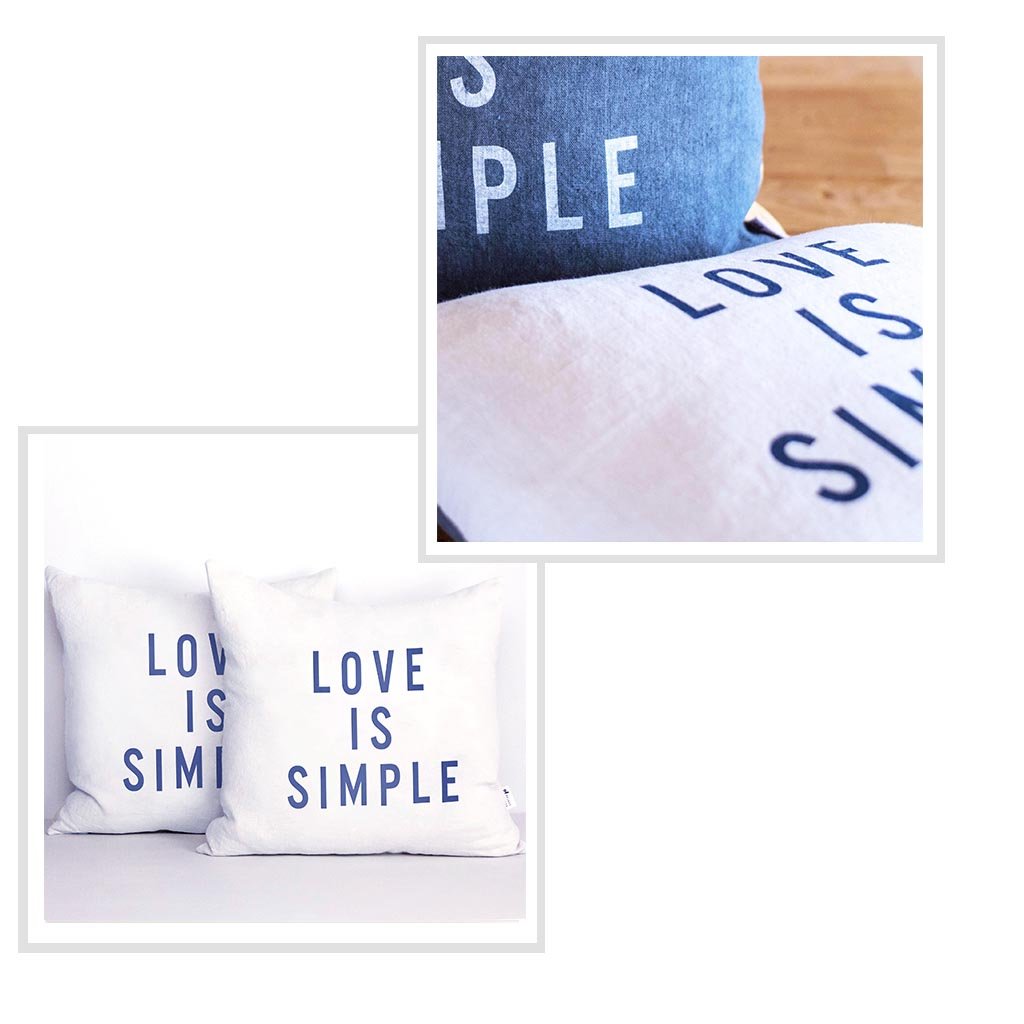 LOVE IS SIMPLE IN WHITE